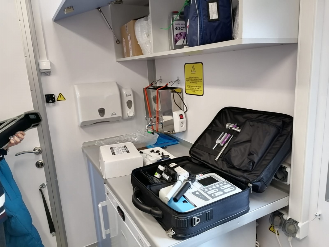 Передвижная поликлиника появилась в Куртамышском округе