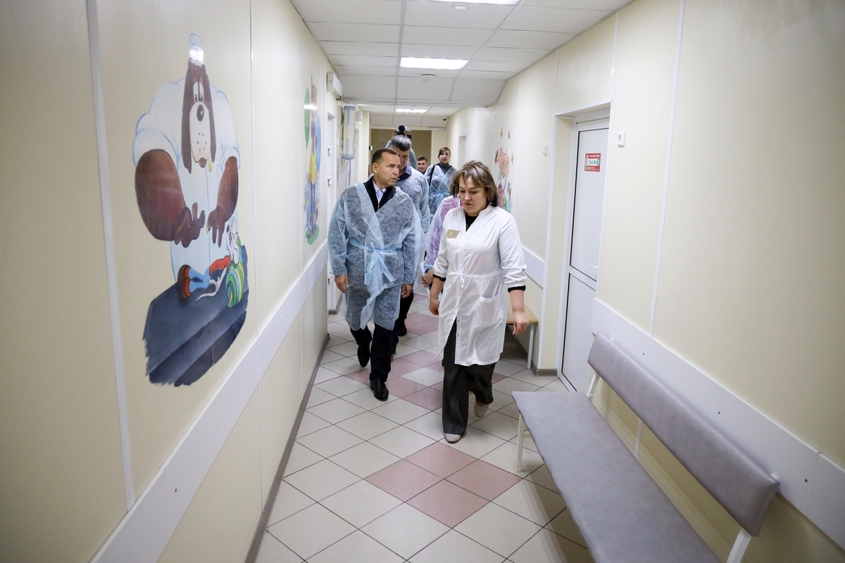 В Курганской областной детской больнице имени Красного Креста капитально отремонтировали и оснастили современным оборудованием операционный блок