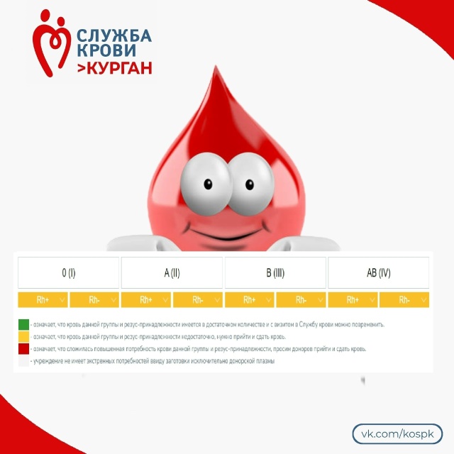 Жителей Курганской области приглашают стать донорами.