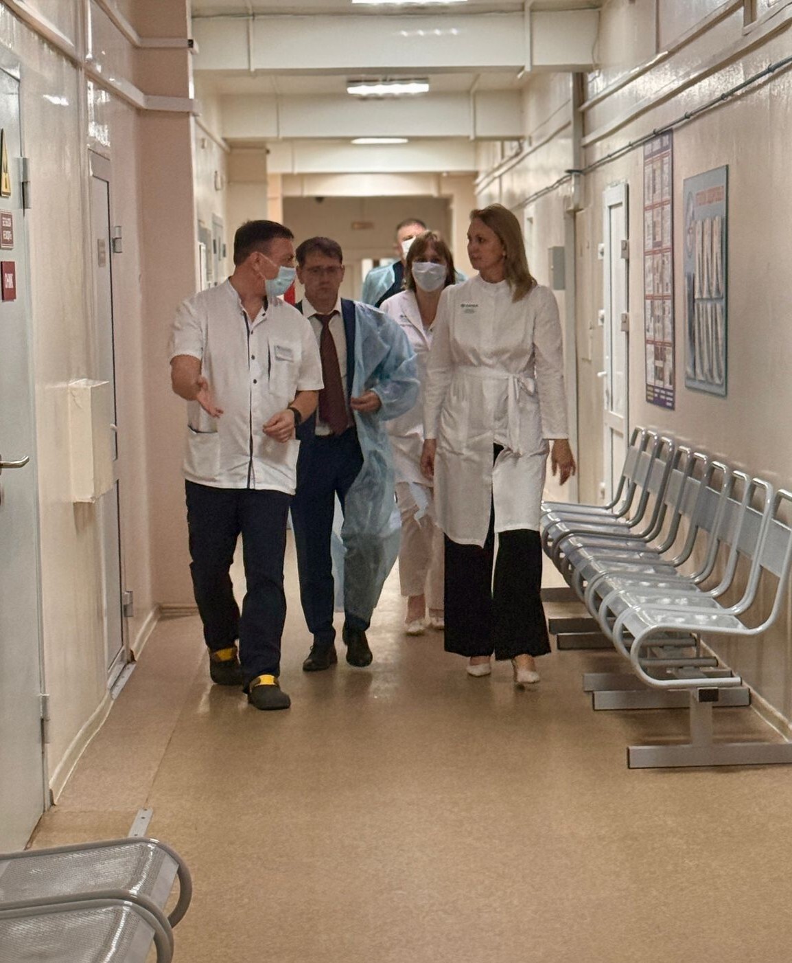 Курганскую областную клиническую больницу посетил главный внештатный специалист-кардиолог Уральского федерального округа