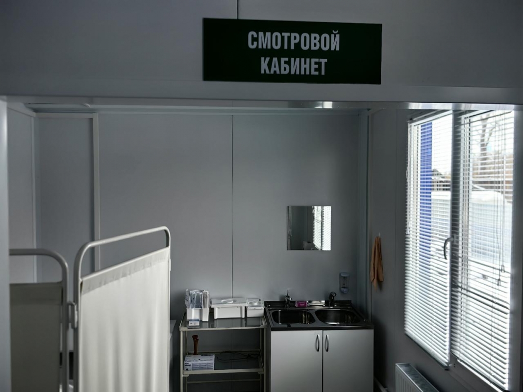 В Кетовском округе открыли еще один новый модульный фельдшерско-акушерский пункт