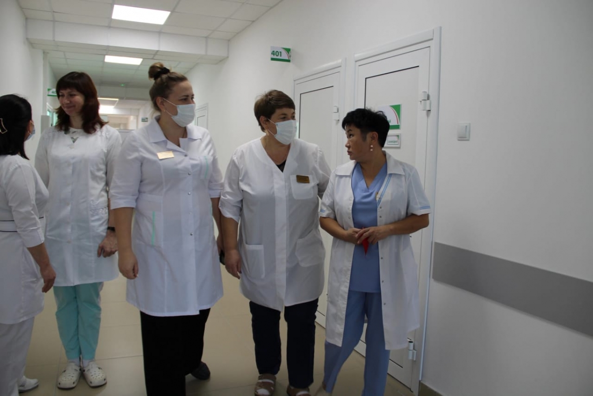 В больнице Куртамышского округа открыли после ремонта хирургическое отделение стационара