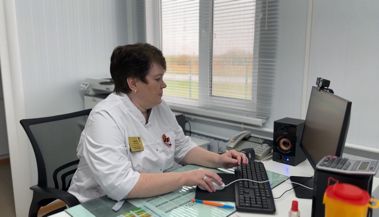 Современный ФАП в селе Большой Камаган 