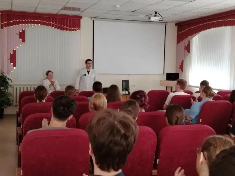 В Курганской областной больнице № 2 состоялась очередная встреча со студентами