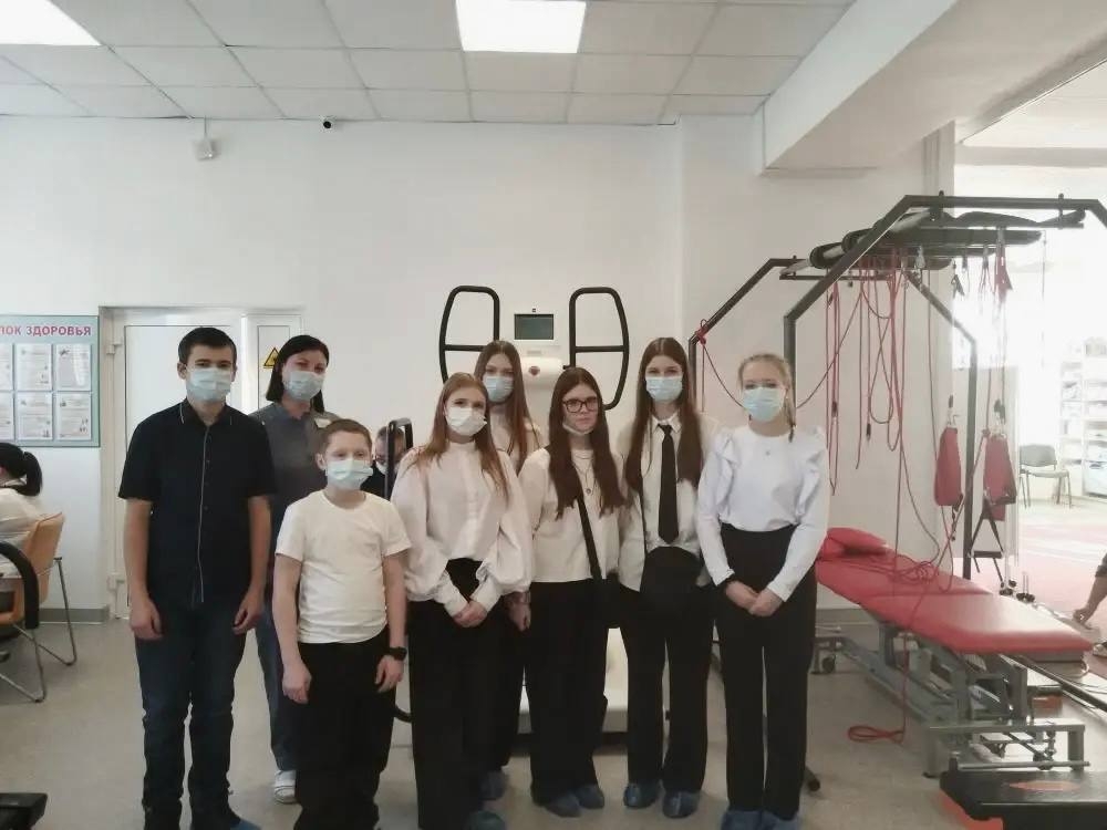 Профориентационное мероприятие в Курганской областной клинической больнице
