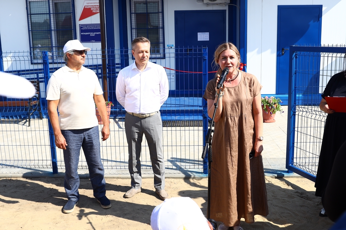 Новый ФАП открыли в селе Юлдус, пострадавшем от пожара в результате ЧС