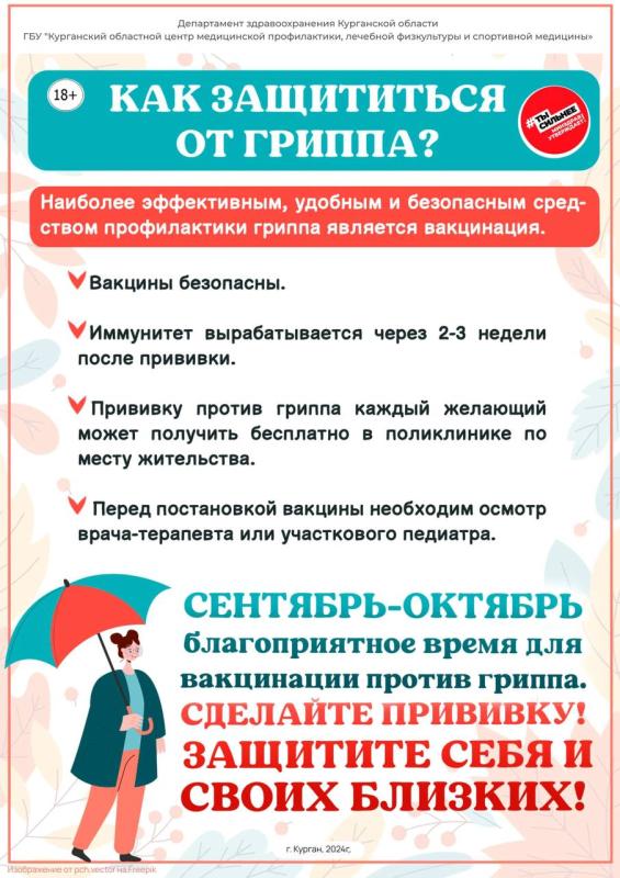 Как защититься от гриппа? Узнайте подробнее!