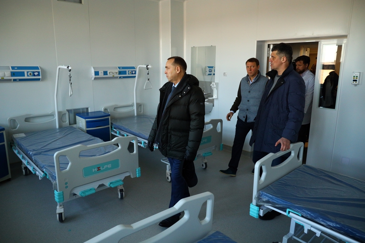 В Кургане завершили строительство современного хирургического корпуса онкодиспансера