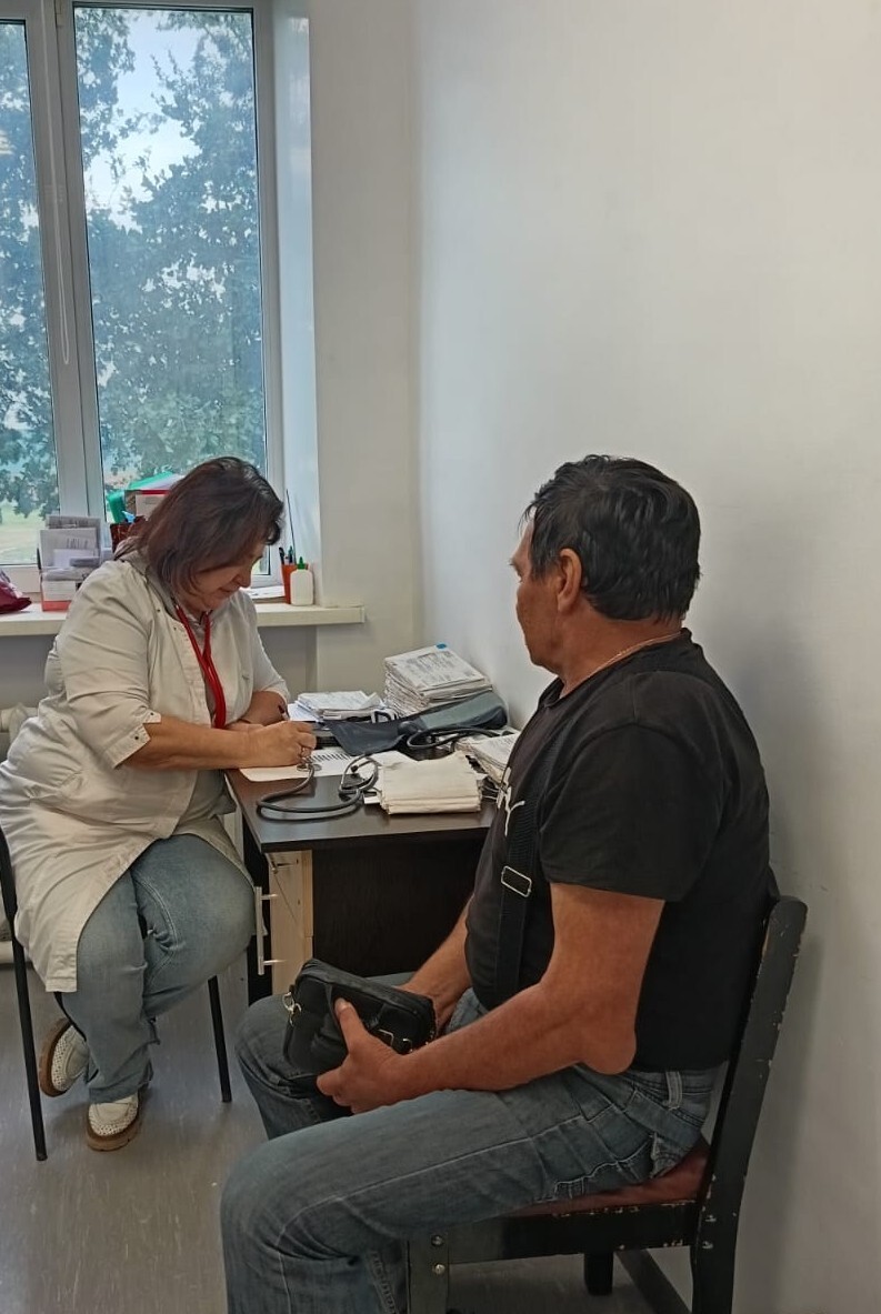 В Курганской области продолжается реализация проекта «Поезд здоровья»