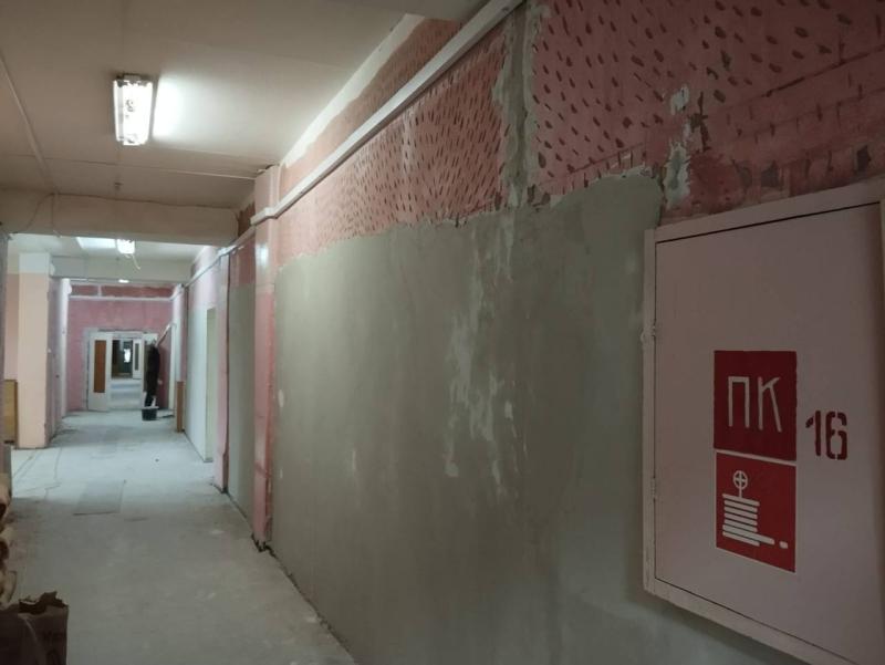 Начался капитальный ремонт физиотерапевтического отделения в Межрайонной больнице №3 (с. Кетово)