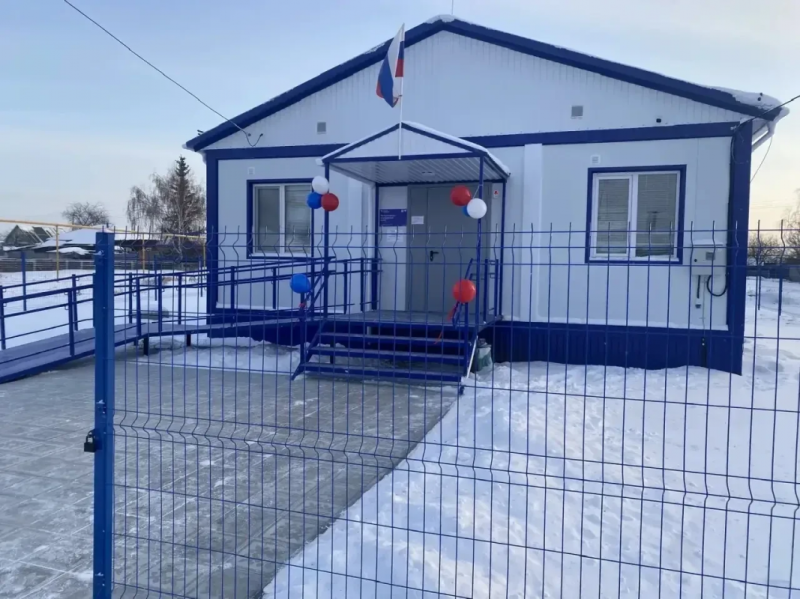 В Шумихинском округе открыли новый фельдшерско-акушерский пункт