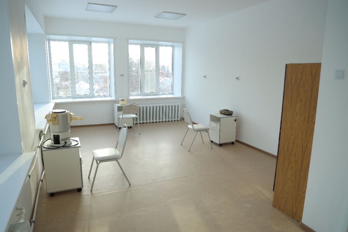 В больнице села Кетово завершился капитальный ремонт детского отделения стационара