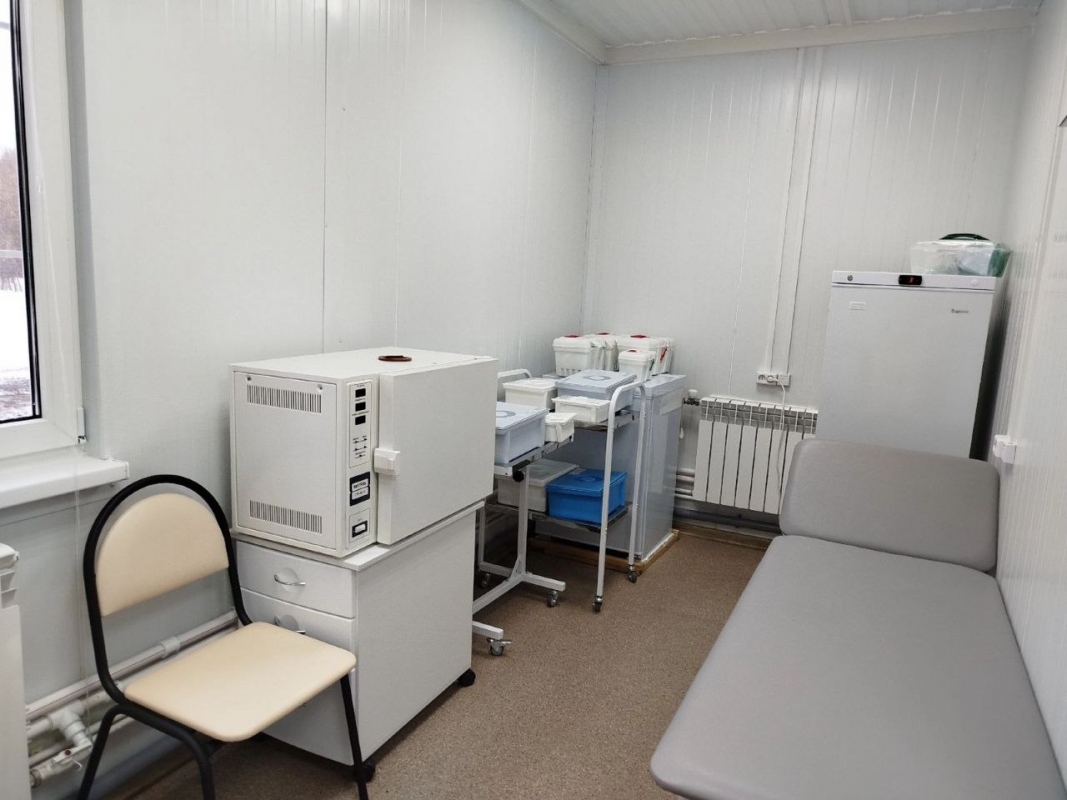 В селе Труд и Знание Звериноголовского округа открылся новый модульный ФАП