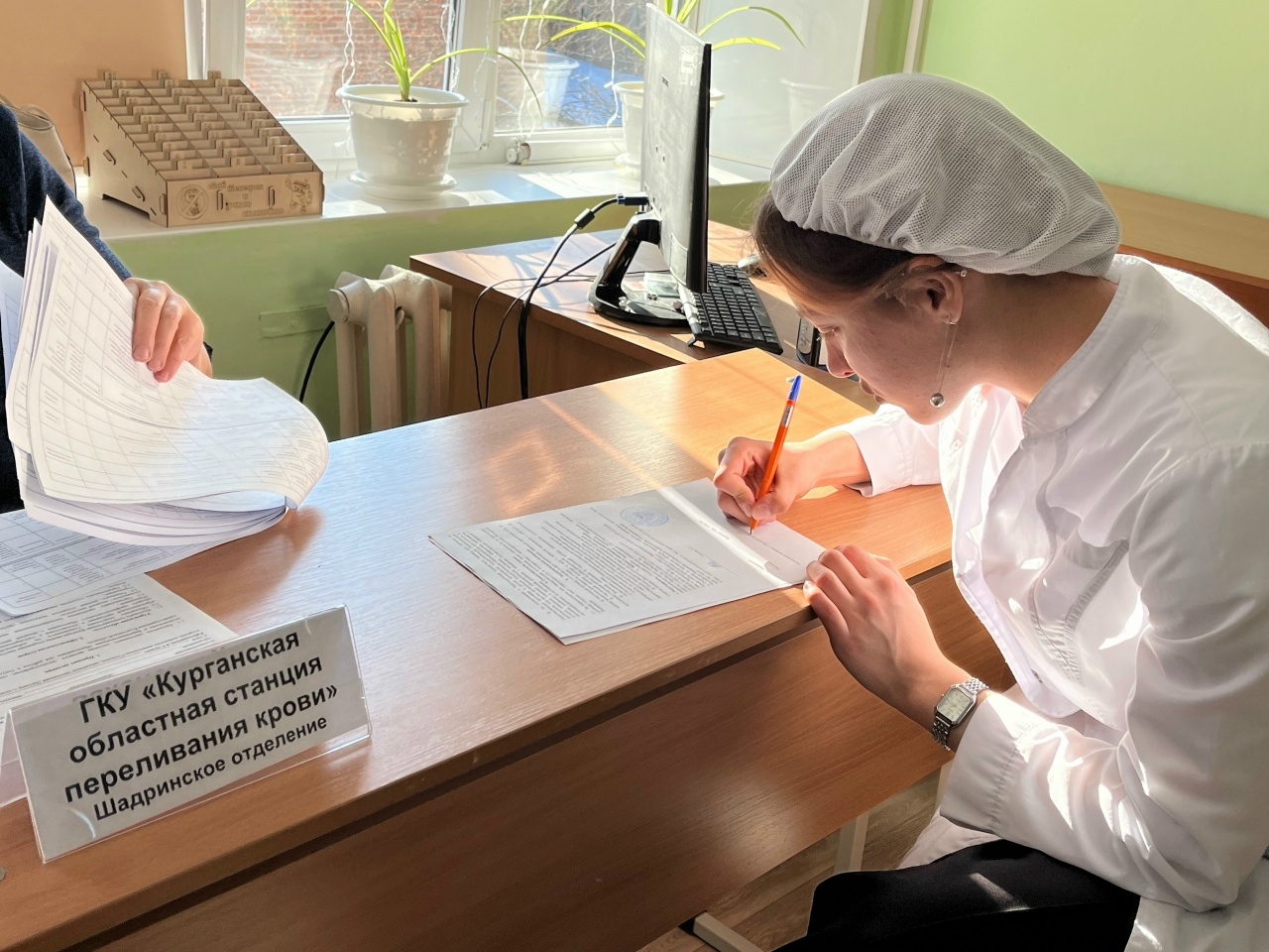 В Шадринском филиале Курганского базового медицинского колледжа прошла встреча представителей медицинских организаций с выпускниками колледжа. ﻿