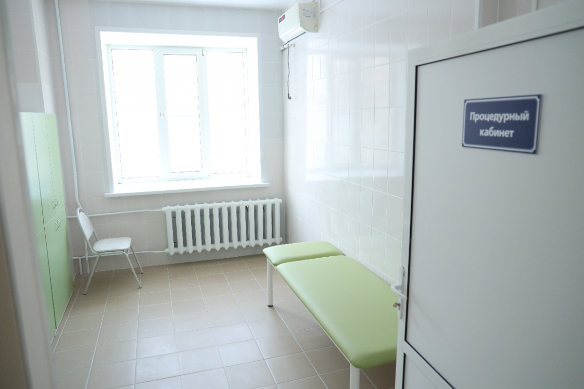 В больнице села Кетово завершился капитальный ремонт детского отделения стационара