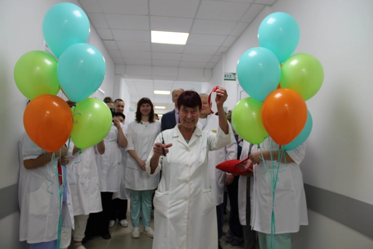 В больнице Куртамышского округа открыли после ремонта хирургическое отделение стационара