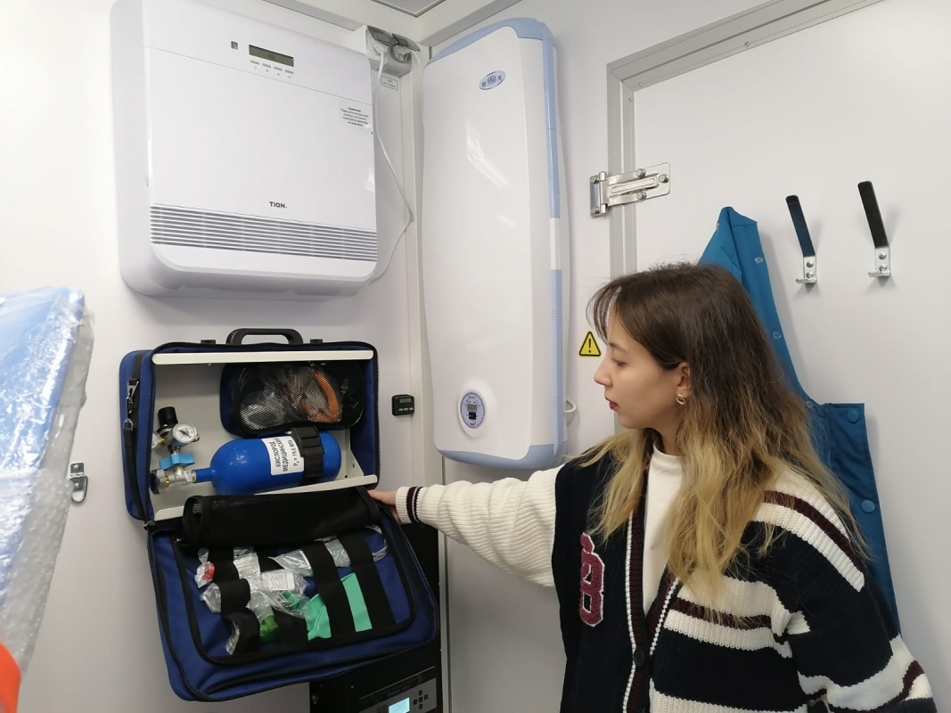 Передвижная поликлиника появилась в Куртамышском округе