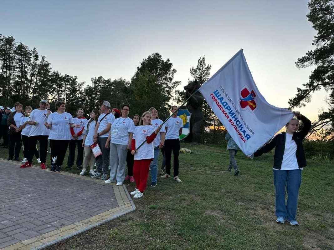 В Курганской области прошёл первый спортивно-туристический слет работников медицинских учреждений