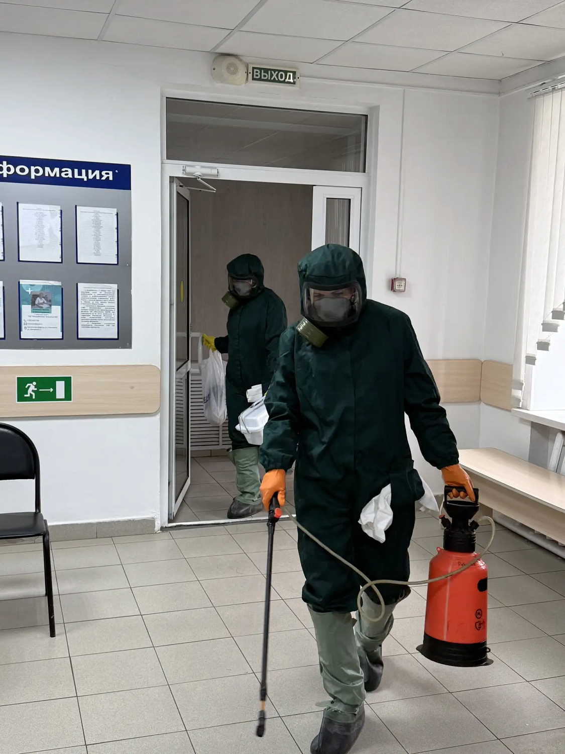 23 апреля 2026 года в Межрайонной больнице №4» в р.п. Мишкино прошла объектовая тренировка по отработке действий при выявлении пациента с особо опасной инфекцией(ООИ).