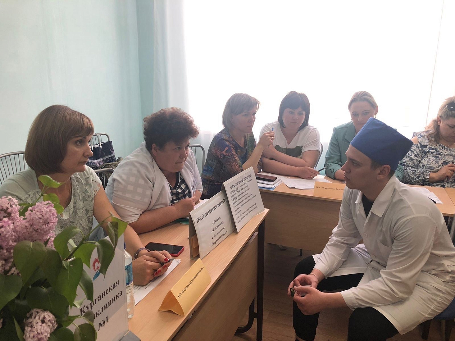 Сегодня, 25 мая, состоялось распределение выпускников в Макушинском филиале Курганского базового медицинского колледжа