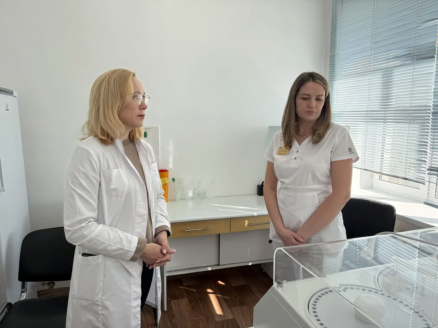 Врио директора Департамента здравоохранения Екатерина Васильевна Ютяева продолжает знакомство с учреждениями здравоохранения региона.