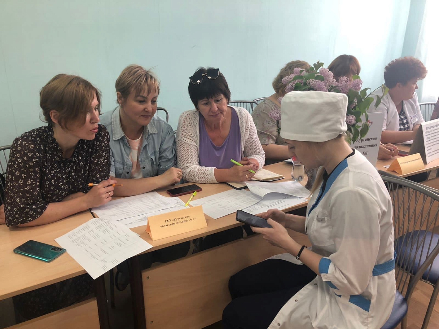 Сегодня, 25 мая, состоялось распределение выпускников в Макушинском филиале Курганского базового медицинского колледжа