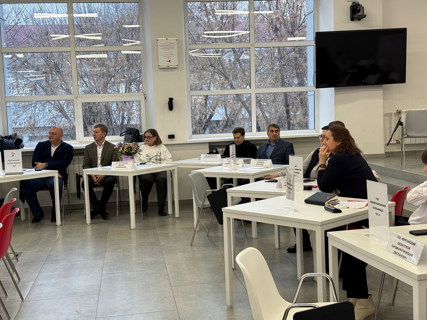 Представители Департамента здравоохранения Курганской области и руководители медицинских организаций встретились со студентами Тюменского государственного медицинского университета