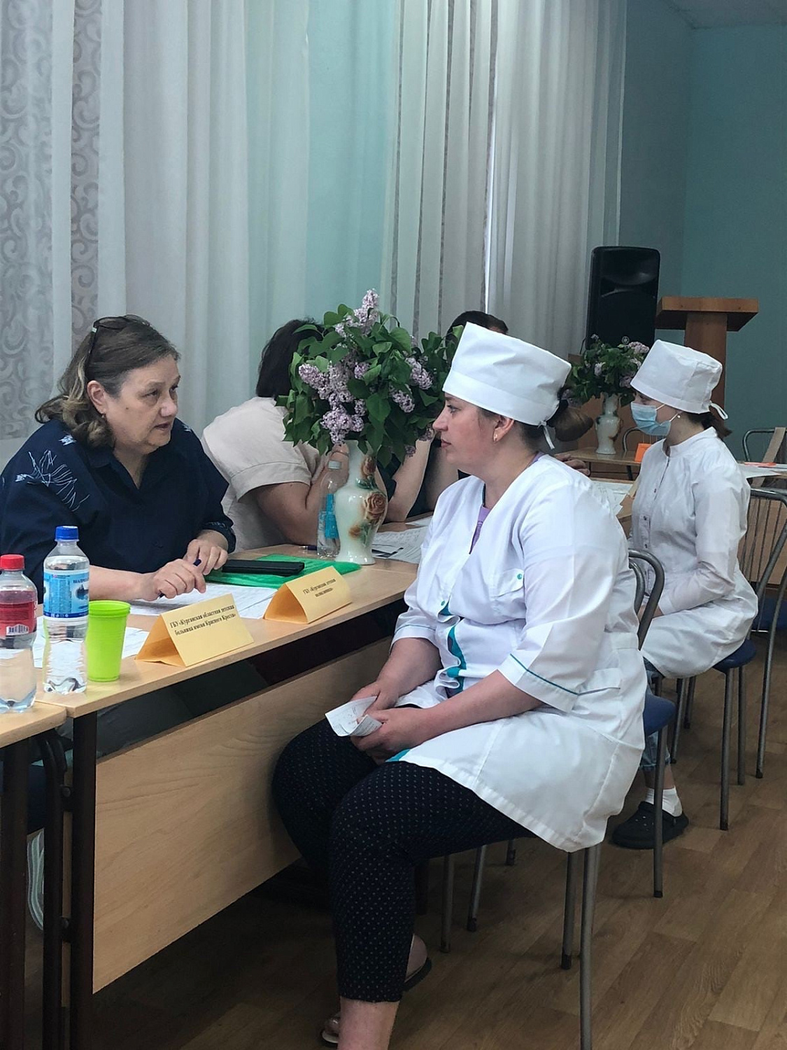 Сегодня, 25 мая, состоялось распределение выпускников в Макушинском филиале Курганского базового медицинского колледжа