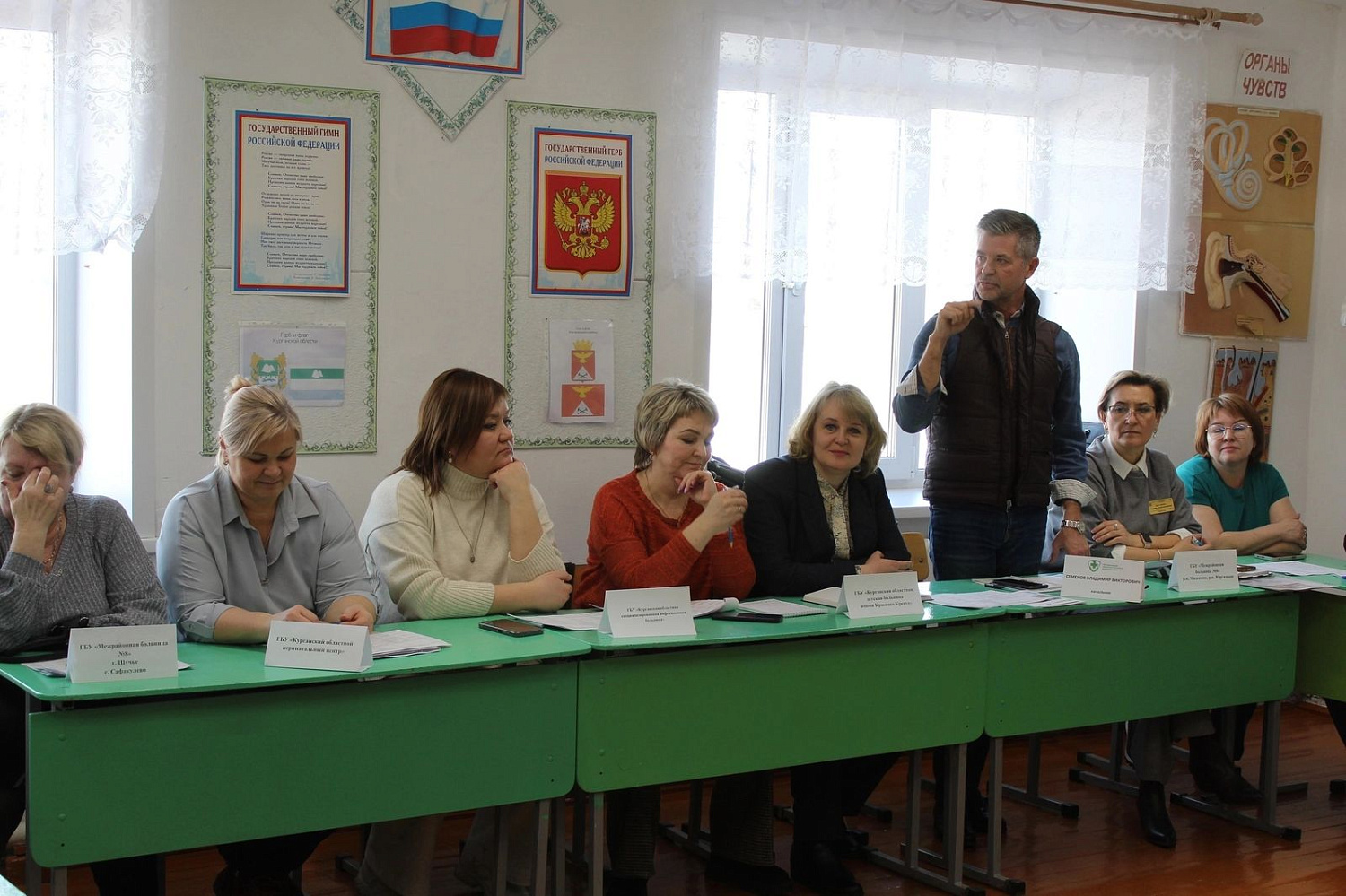 В Юргамышском филиале Курганского базового медицинского колледжа прошла встреча со студентами 4 курсов с руководителями медицинских организаций