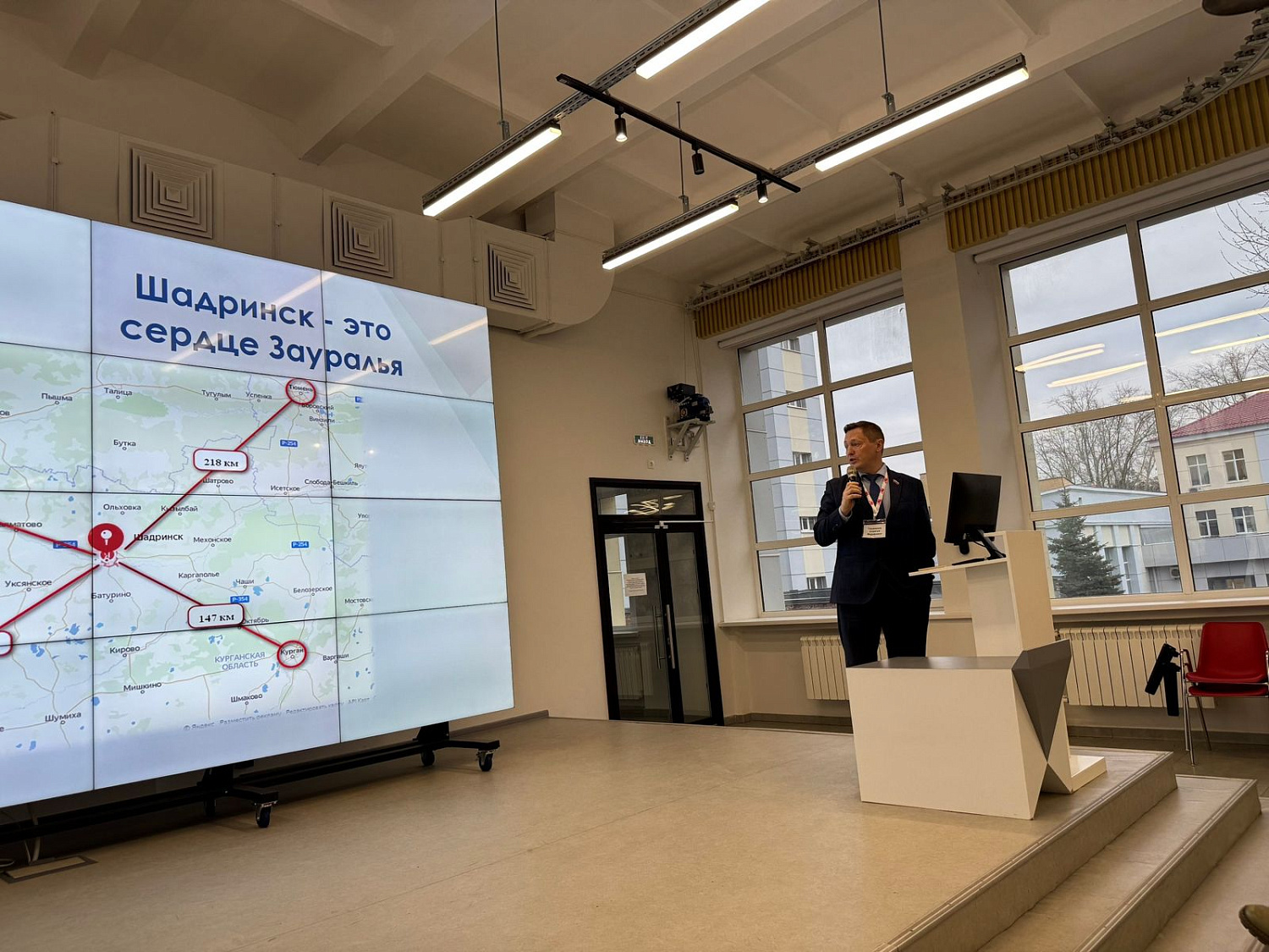 Представители Департамента здравоохранения Курганской области и руководители медицинских организаций встретились со студентами Тюменского государственного медицинского университета