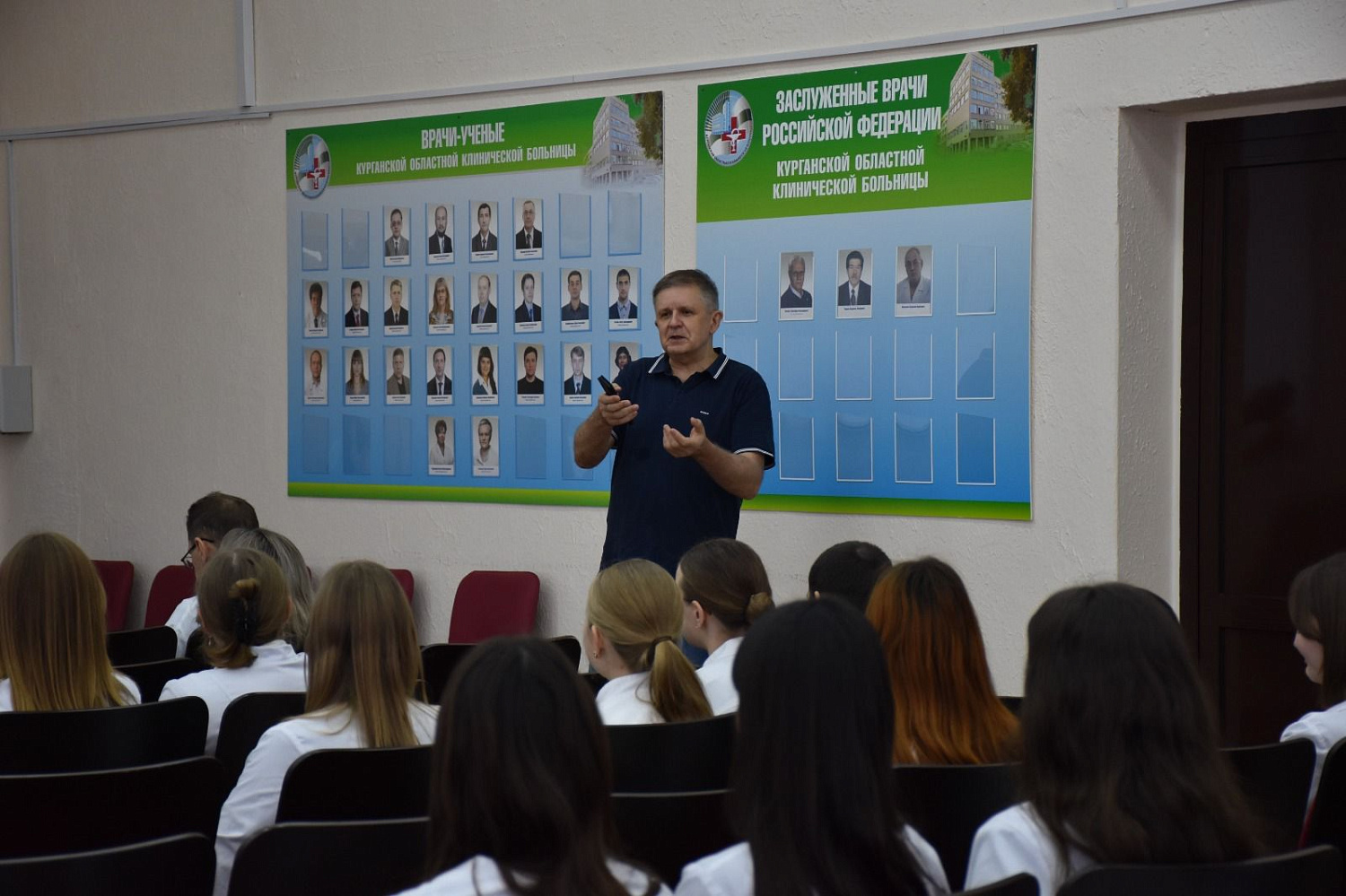 Встреча с студентами целевиками Тюменского государственного медицинского университета