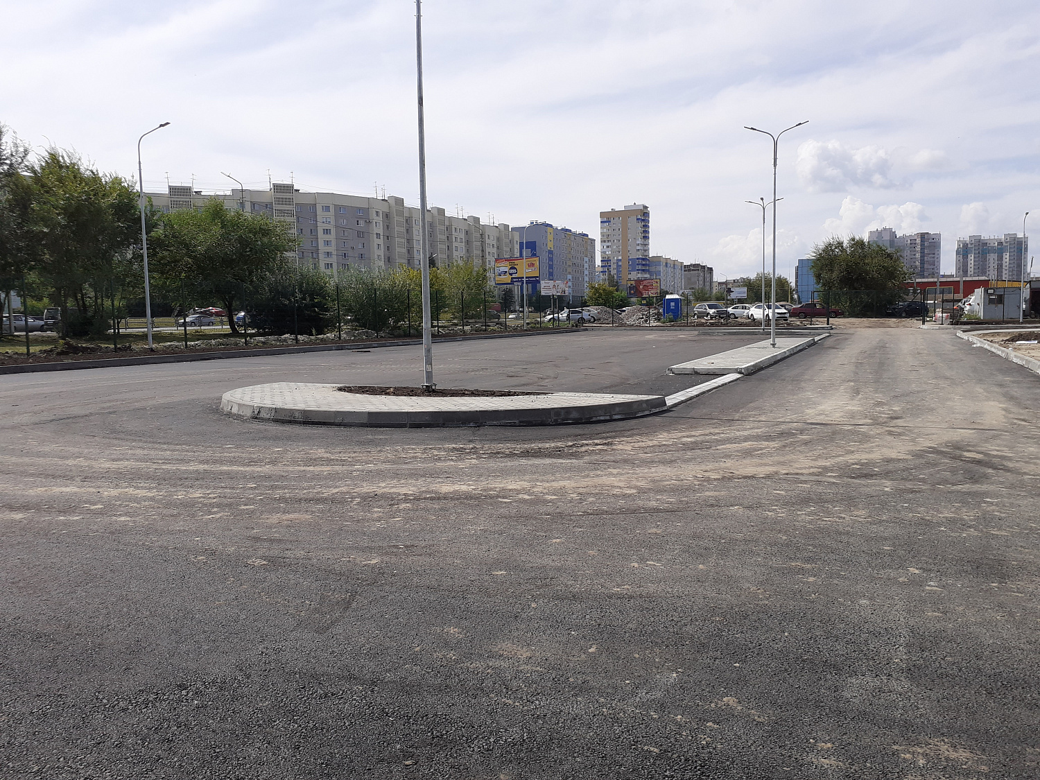 Работы по возведению нового здания детской поликлиники продолжаются