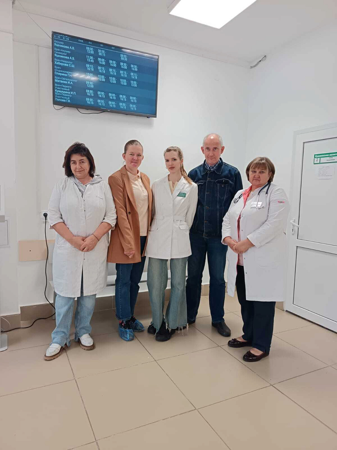 В Курганской области продолжается реализация проекта «Поезд здоровья»