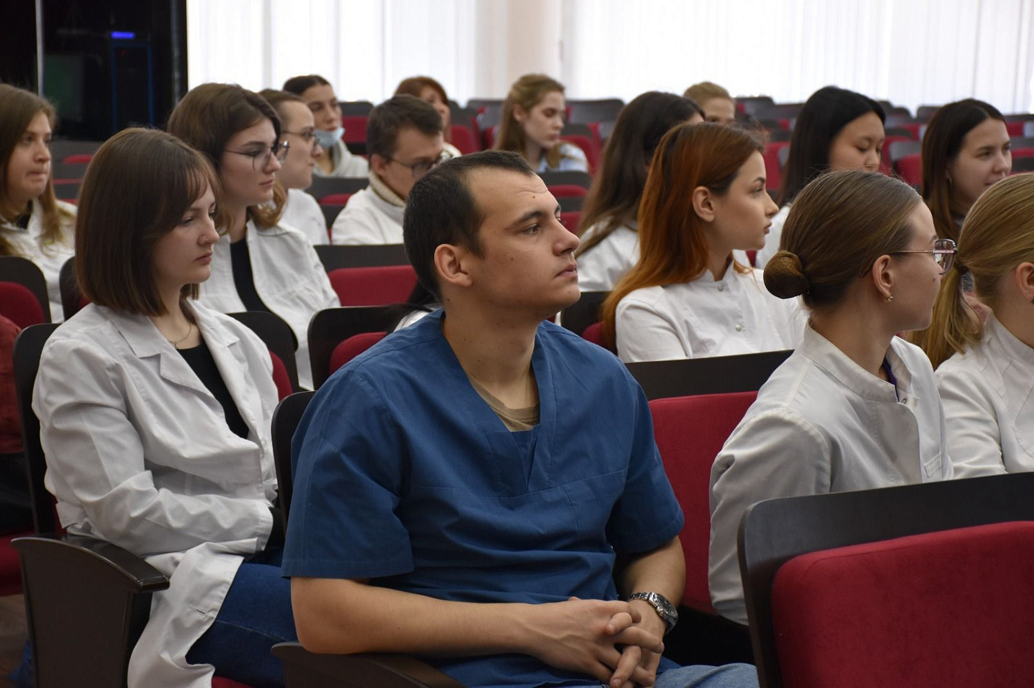 Встреча с студентами целевиками Тюменского государственного медицинского университета