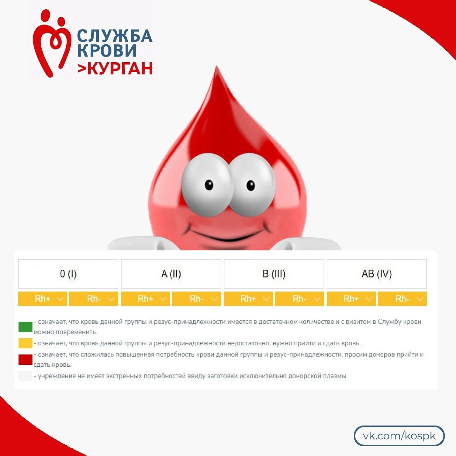 Жителей Курганской области приглашают стать донорами 