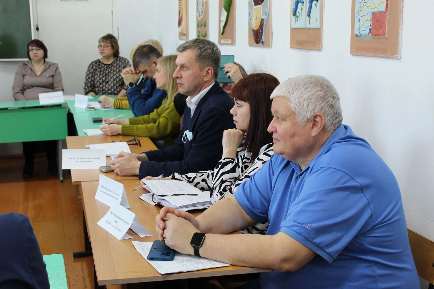 В Юргамышском филиале Курганского базового медицинского колледжа прошла встреча со студентами 4 курсов с руководителями медицинских организаций